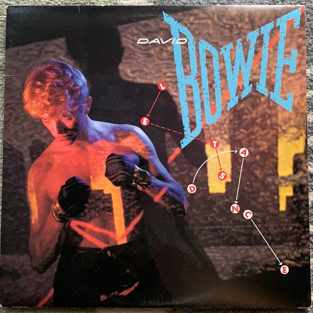 David Bowie-Let's Dance-1983-Orig Vinyl Record  Album LP-EMI America  SO…